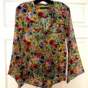 Zara Floral Top